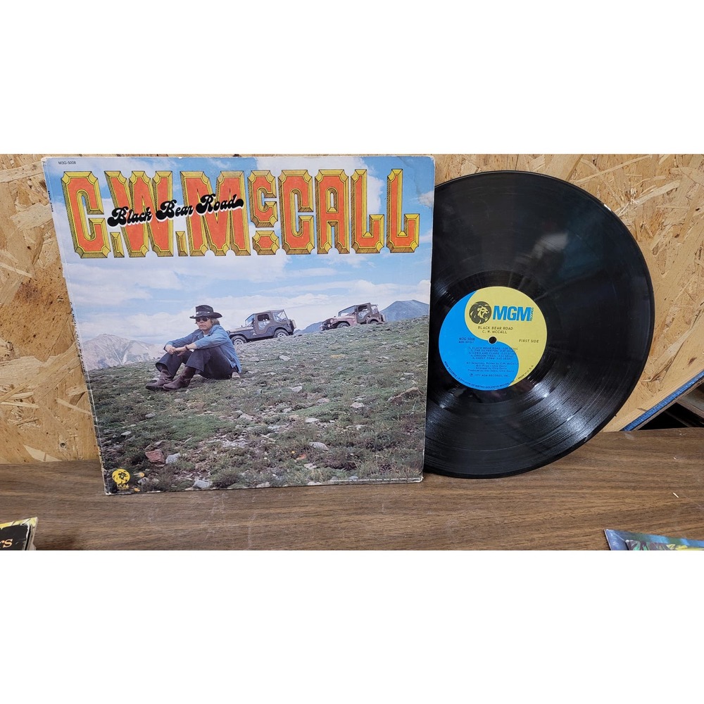 C.W. McCall Black Bear Road LP Vinyl Record